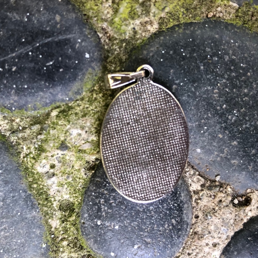 Abalone MOP Mountain Inlay Pendant - Picture 13 of 16
